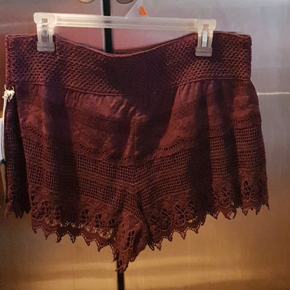 Purple shorts